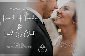 create wedding, birthday, anniversary, slideshow videos