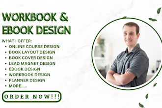 do online course designworkbook design canva ebook design fillable pdf worksheet