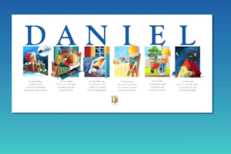 create any baby or child name poster