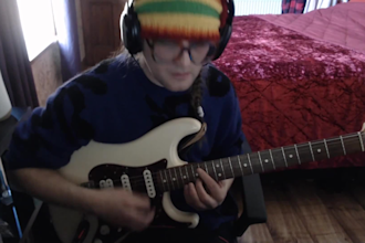 be your electric guitarist with pop, funk, rock and all genres of guitar