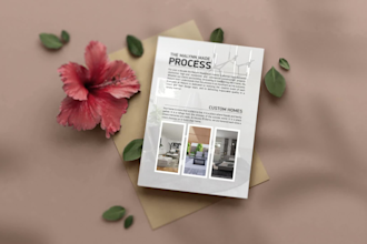 make professional magazine layout and book design