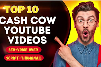 create an automated cash cow youtube, cash cow videos