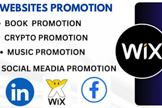 do music, video, crypto promotion and book promotion
