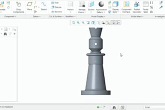 design mechanical parts and 3d prototype in solidworks, creo