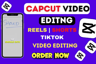capcut video editing for podcast, instagram reels or shorts