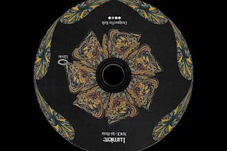 design a unique album cover or cd artwork for your music