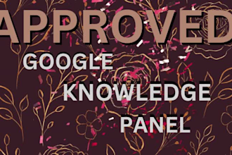 create a goog le knowlegde panel, knowledgepanel google panel for you