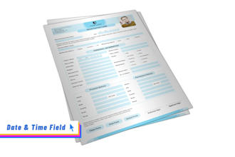 make interactive fillable PDF form and auto calculation