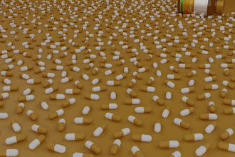 do 3d product animation video for dietary supplements 3d serum 3d product