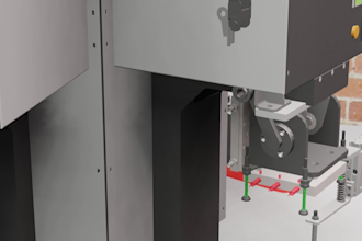make 3d factory industrial machinery functional animation