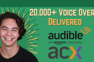 narrate your audiobook for acx and audible