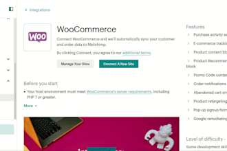 set up mailchimp email automation and campaign for woocommerce