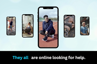 create your fitness website or any wellness site