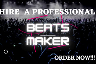 make and remake exclusive trap, hip hop and drill beats within 24 hours