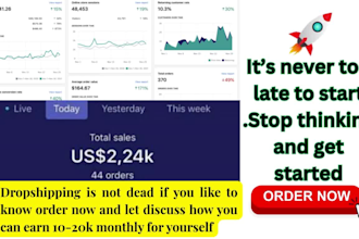 be your shopify mentor dropshipping coach ecommerce consultant shopify coach