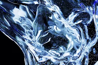 3d water simulation particle effect fire explosion fluid water simulation vfx