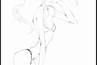 draw your character in various poses and emotions