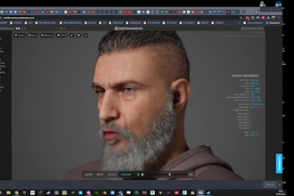 be your unreal engine metahuman character developer ,3d character ,3ddesign