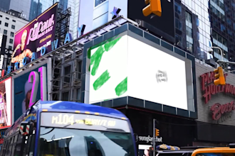 add your business content and nft video on this time square billboard newyork