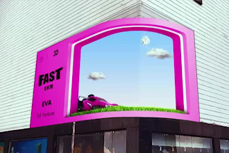 do 3d billboard animation, cgi animation and product animation for your company