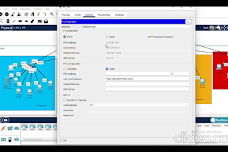 do design enterprise network in cisco packet tracer