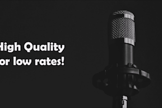 record a native german voice over in studio quality