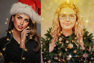 transform your photos with santa hat designs for christmas
