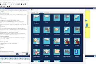 do network troubleshooting task in packet tracer