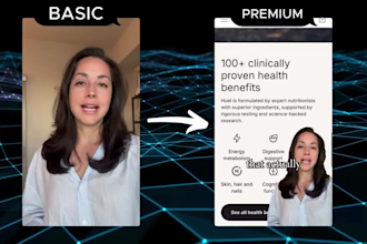 create ai ugc video ads for tiktok, instagram or facebook, commercial ai product
