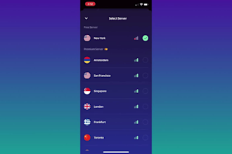 develop vpn app android app ios app wireguard openvpn admin panel admob ads int