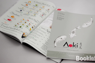 design captivating digital menus, flyers, and price list