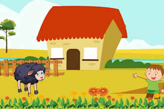 create stunning ai animated stories, ai video art, 3d cartoon for kids