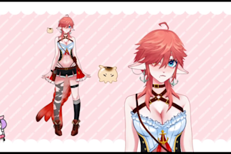 create a ready to use vtuber model
