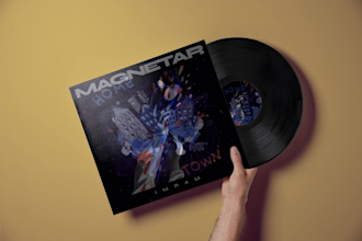make a cover illustrations for podcasts or songs on spotify