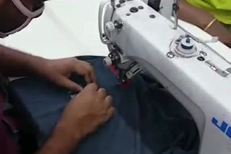 sew sample order with custom design