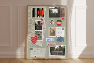 do a wall art mockup video for your etsy listings