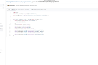 perform API and performance testing for your application