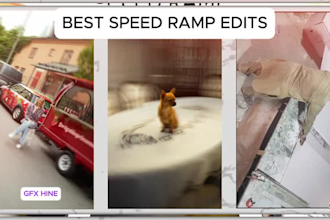 create cinematic speed ramp cut videos for your business