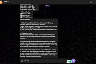 create a powerful ai chatbot for telegram, website, or customer support