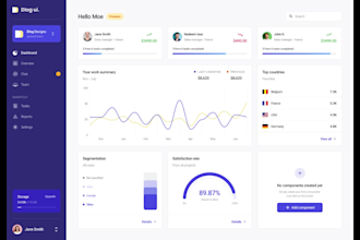 do saas, CRM webapp and admin dashboard UI UX design