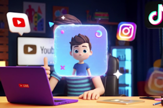 design thumbnails, posters, and intro  videos