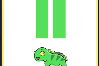create a fun alphabet adventures flash card for kids