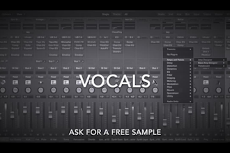 extract or remove drums bass vocals creating backing track