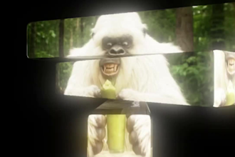 craft captivating ai yeti vlog or bigfoot with sarcastic twist epic storytelling