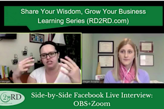 professionally edit cutting and merging zoom interviews and zoom meetings video