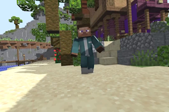 create epic minecraft youtube intro and outro animation