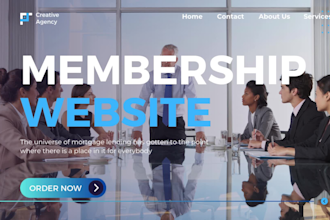 build membership online subscription course wix website membership marketing