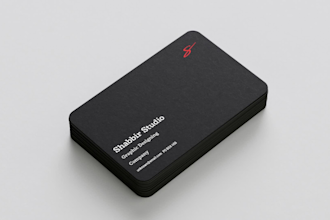 design amazing minimal and luxury business card