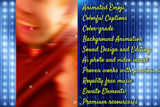 edit insta reels, tiktok and youtube shorts with captions