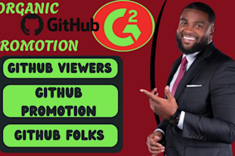 do organic github promotion and g2 stars reputation management